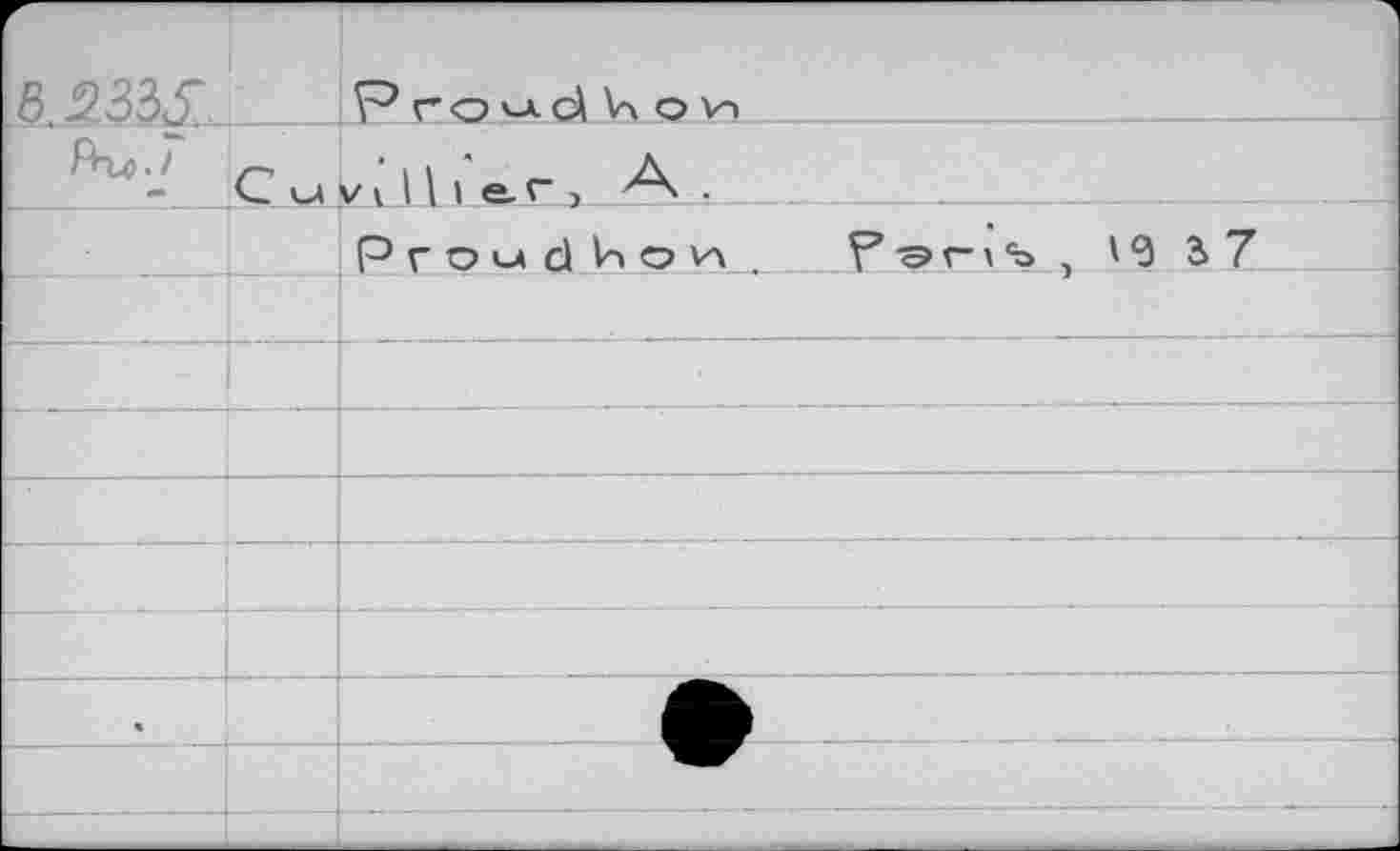 ﻿F б.Ж .	Pro^d h о v->	
Яг«./ 1« V- M	vi H 1 e_r , A .	_J	
	P гом d hoVA	Por\s , i<3 37
		
		
		
		
		
		
«		
		
Г ... . 							